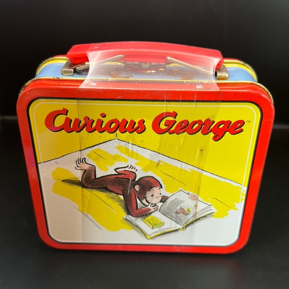 Mini Curious George Lunch box 1998 Unopened - Picture 1 of 6